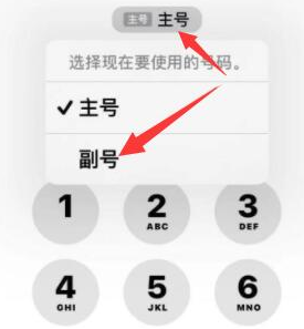 梁平苹果14维修店分享iPhone 14 Pro Max使用副卡打电话的方法 